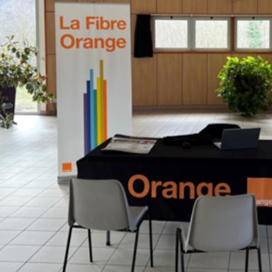 Orange  - info fibre le 21 mai