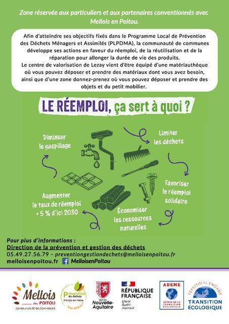 Mellois en Poitou favorise le réemploi