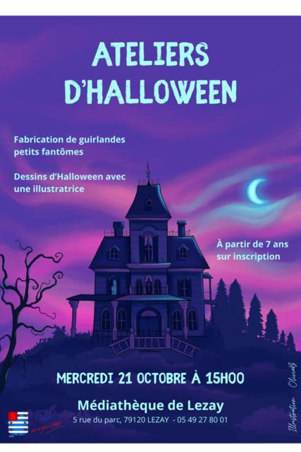 Préparez Halloween à la médiathèque
