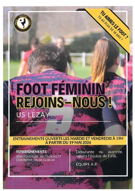 Foot Féminin US Lezay